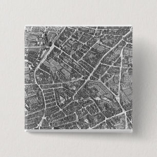 Bóton Quadrado 5.08cm Plano de Paris