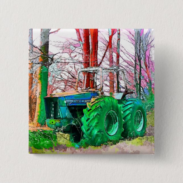 BÓTON QUADRADO 5.08CM PLOAGEM FEITA (Frente)