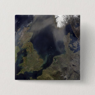 Bóton Quadrado 5.08cm Poeira africana que funde sobre Scotland