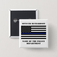 Polícia Personalizada - Polícia de Linha Azul Fino