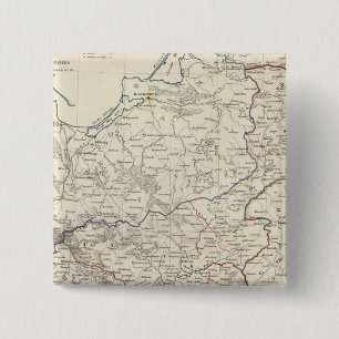 Bóton Quadrado 5.08cm Polônia Polska