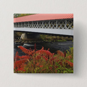 Bóton Quadrado 5.08cm Ponte Ashuelot coberta de 159 pés