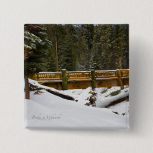 Bóton Quadrado 5.08cm Ponte em Wuksachi