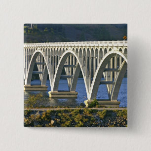 Bóton Quadrado 5.08cm Ponte Patterson Memorial rodovia 101 sobre