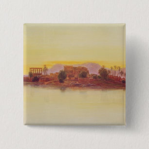 Bóton Quadrado 5.08cm Por do sol, 1861 (painel)
