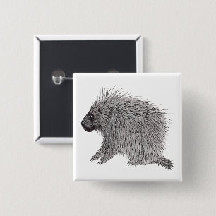 Bóton Quadrado 5.08cm Porcupine