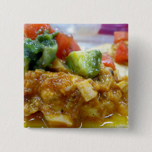 Bóton Quadrado 5.08cm Pork tostada