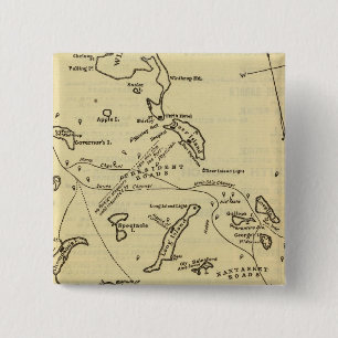 Bóton Quadrado 5.08cm Porto de Boston 2