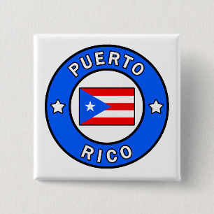 Bóton Quadrado 5.08cm Porto Rico