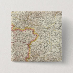 Bóton Quadrado 5.08cm Portugal e Espanha