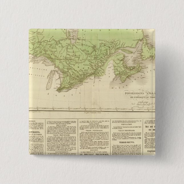 Bóton Quadrado 5.08cm Posse em inglês (Frente)