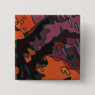 Bóton Quadrado 5.08cm 'practical dream #29' - 2" Square Button