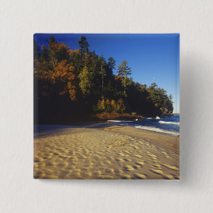 Bóton Quadrado 5.08cm Praia Miners em Pictured Rocks National
