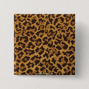 Bóton Quadrado 5.08cm Presentes e Coleções para impressão leopardo rocho