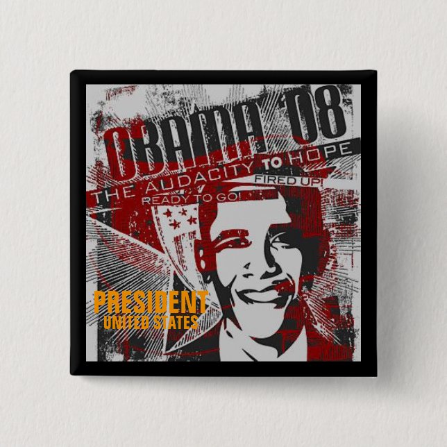 BÓTON QUADRADO 5.08CM PRESIDENTE (Frente)