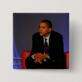 Bóton Quadrado 5.08cm Presidente Barack Obama