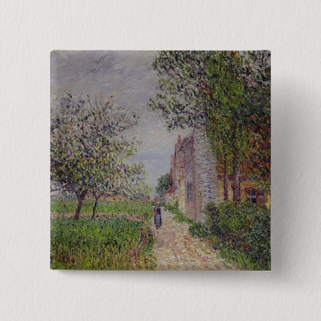 Bóton Quadrado 5.08cm Primavera, St. Cyr-de-Vaudreuil (Frente)