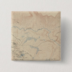 Bóton Quadrado 5.08cm Primaveras Quentes de Mamute e Vizinhança 2