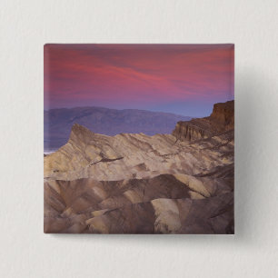 Bóton Quadrado 5.08cm Primeira luz da manhã no Zabriskie Point e 2