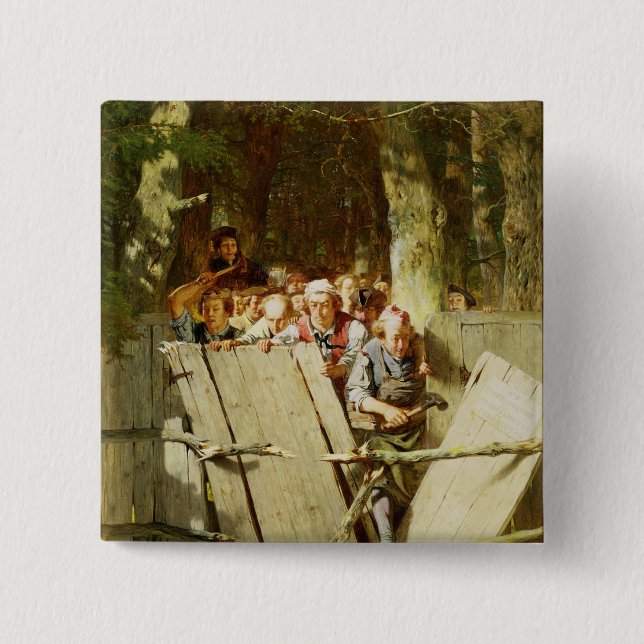 Bóton Quadrado 5.08cm Prioridade (Frente)