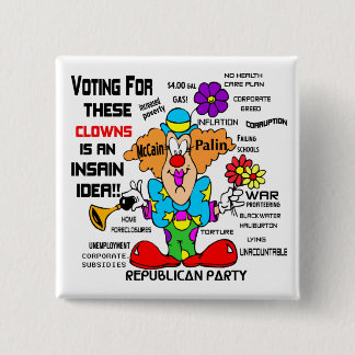 BÓTON QUADRADO 5.08CM PROPAGANDA REPUBLICANA
