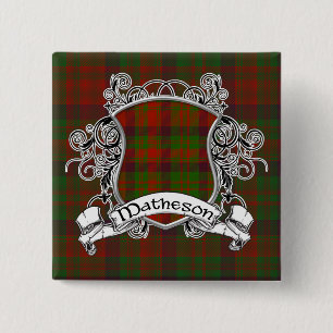 Bóton Quadrado 5.08cm Protetor do Tartan de Matheson