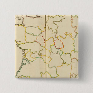 Bóton Quadrado 5.08cm Províncias, França
