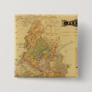 Bóton Quadrado 5.08cm Puebla