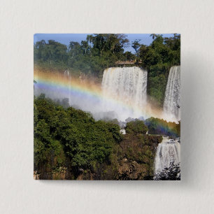 Bóton Quadrado 5.08cm Puerto Iguazu, Argentina. A respiração