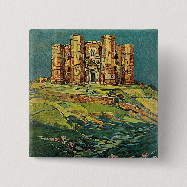 Bóton Quadrado 5.08cm Puglie (Frente)