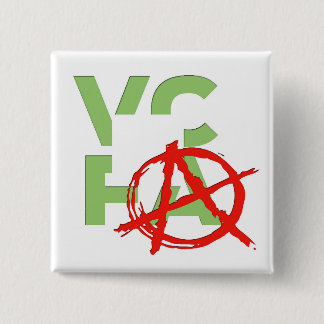 Bóton Quadrado 5.08cm Punk de VCFA! Botão