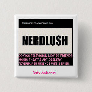 Bóton Quadrado 5.08cm Quadrado de NerdLush~, botão da comunidade de