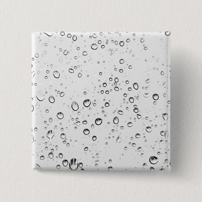 Bóton Quadrado 5.08cm Queda de Raindroits (Frente)