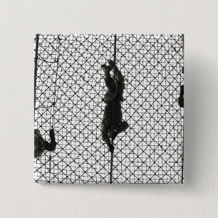 Bóton Quadrado 5.08cm recruta que preenche um obstáculo