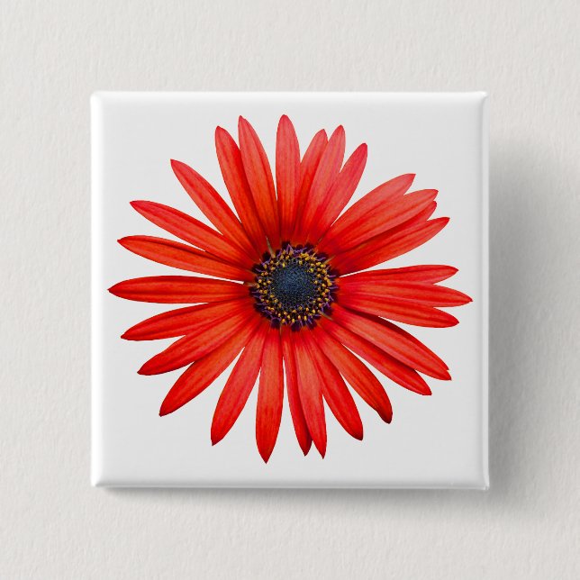 Bóton Quadrado 5.08cm Red Devil (Frente)