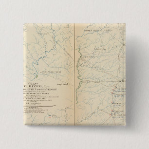 Bóton Quadrado 5.08cm Red River Valley, La