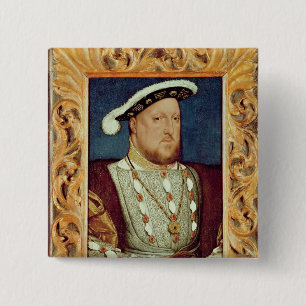 Bóton Quadrado 5.08cm Rei Henry VIII