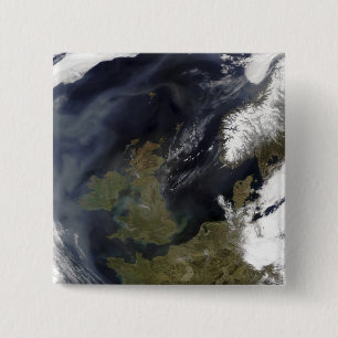 Bóton Quadrado 5.08cm Reino Unido e República da Irlanda