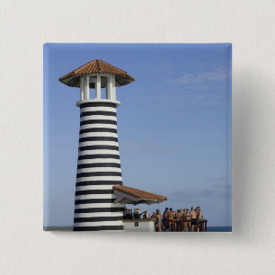 Bóton Quadrado 5.08cm República Dominicana, Bayahibe, Iberostar Hacienda