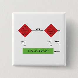 Bóton Quadrado 5.08cm Resolução de problemas