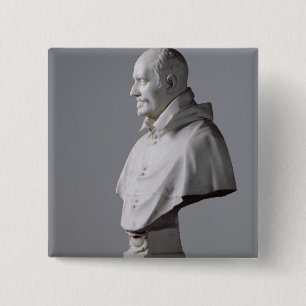 Bóton Quadrado 5.08cm Retrato de Alessandro