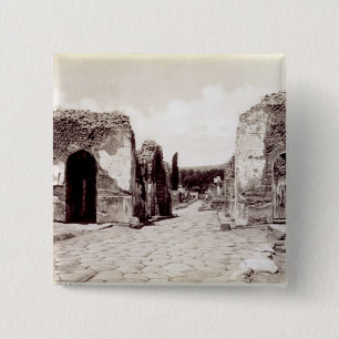 Bóton Quadrado 5.08cm Retratos dos imperadores romanos