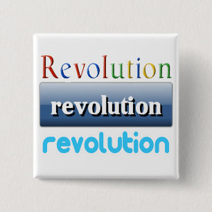 Bóton Quadrado 5.08cm revolução