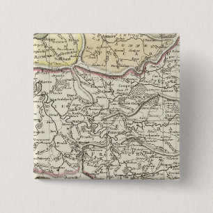 Bóton Quadrado 5.08cm Rio Sena