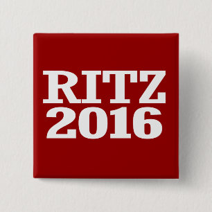 Bóton Quadrado 5.08cm Ritz - Glenda Ritz 2016