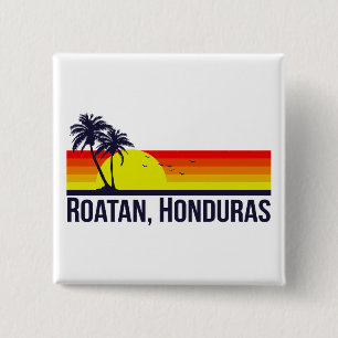Bóton Quadrado 5.08cm Roatan Honduras