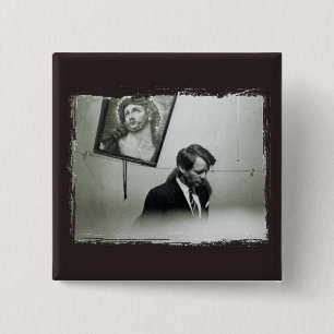 Bóton Quadrado 5.08cm Robert Francis Kennedy