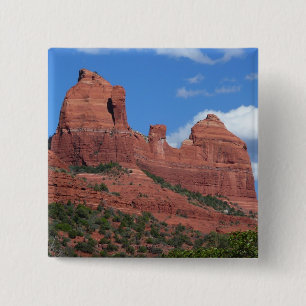 Bóton Quadrado 5.08cm Rochas da Águia I Sedona Arizona Fotografia de Via
