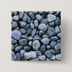 Bóton Quadrado 5.08cm Rock Garden