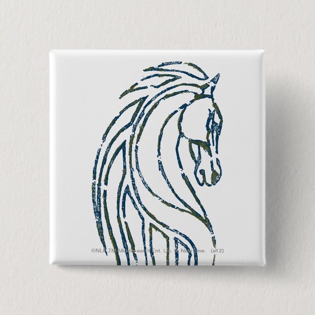 Bóton Quadrado 5.08cm Rohan Kings Hall Banner (Frente)